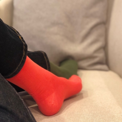 6lı Emre Marka Bayan Soket Çorap (Karışık Renkli)